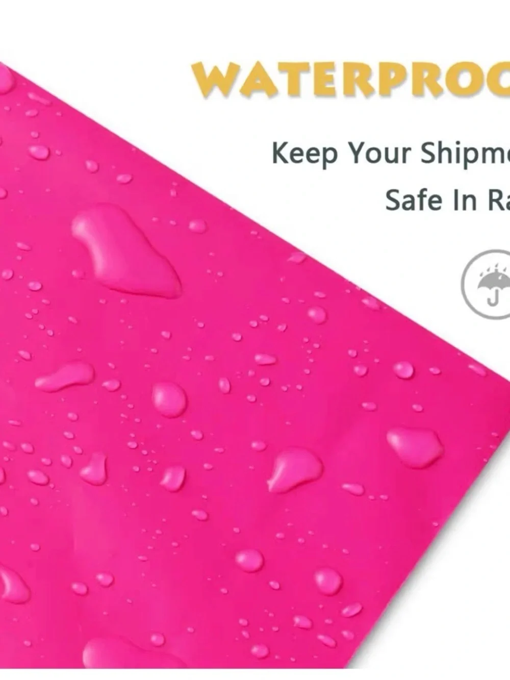 Polly Mailers (15) Large 24X24 waterproof pink